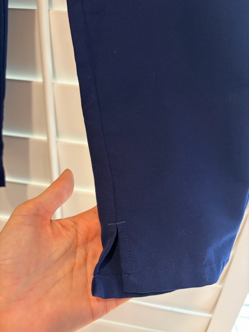 FIGS NEW High Waisted Alva Skinny Fit Tapered Pants Scrub Pant S Navy Blue - Picture 13 of 16